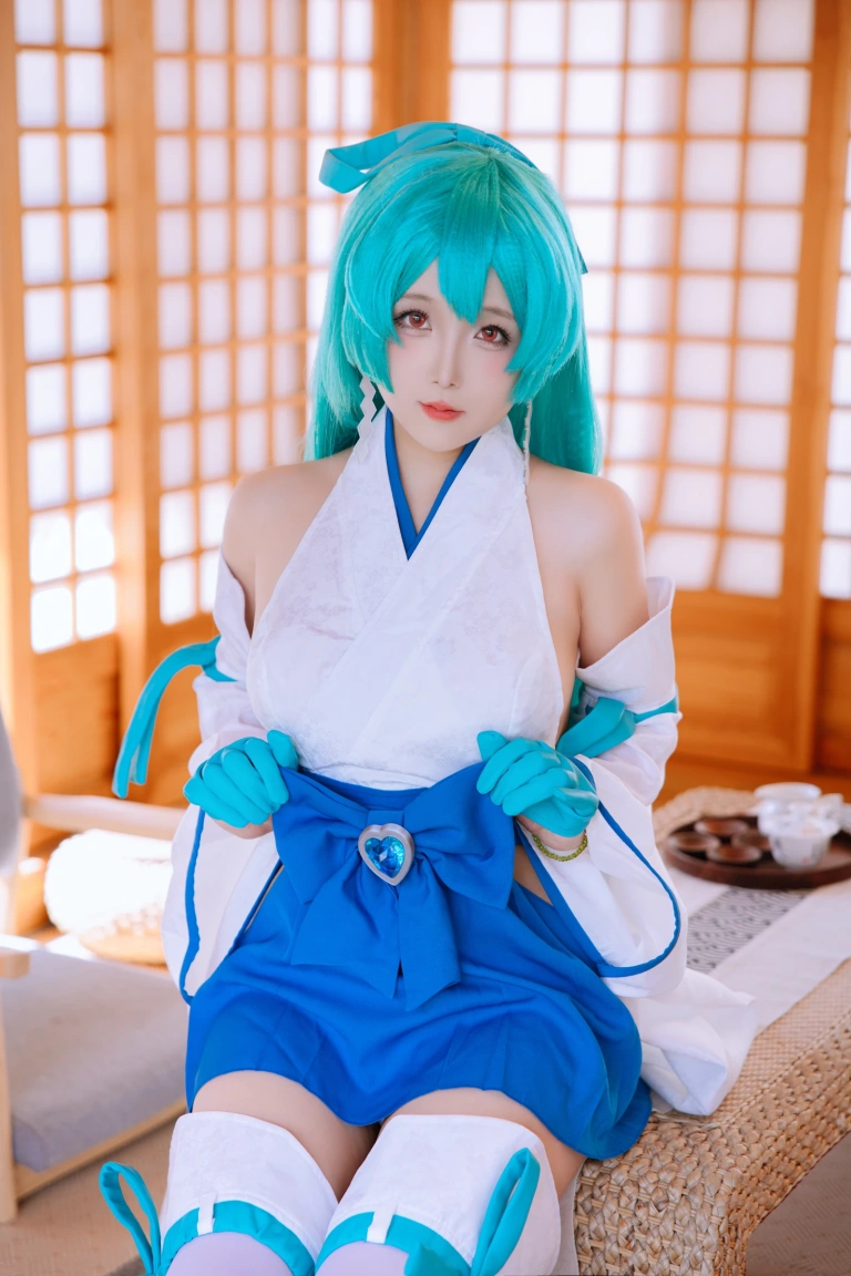 日奈娇(椎名莜)《水神小夜》主题写真：85张全套美图