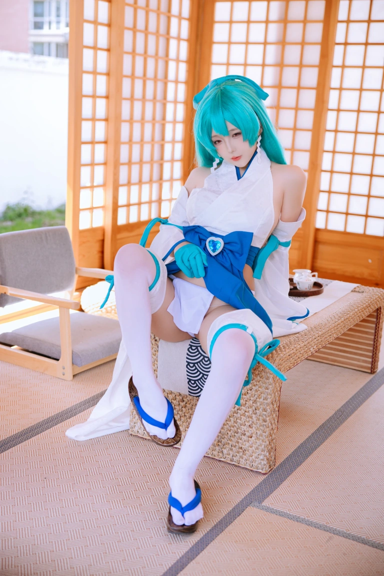 日奈娇(椎名莜)《水神小夜》主题写真：85张全套美图