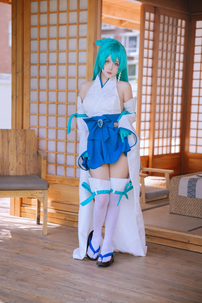 日奈娇(椎名莜)《水神小夜》主题写真：85张全套美图