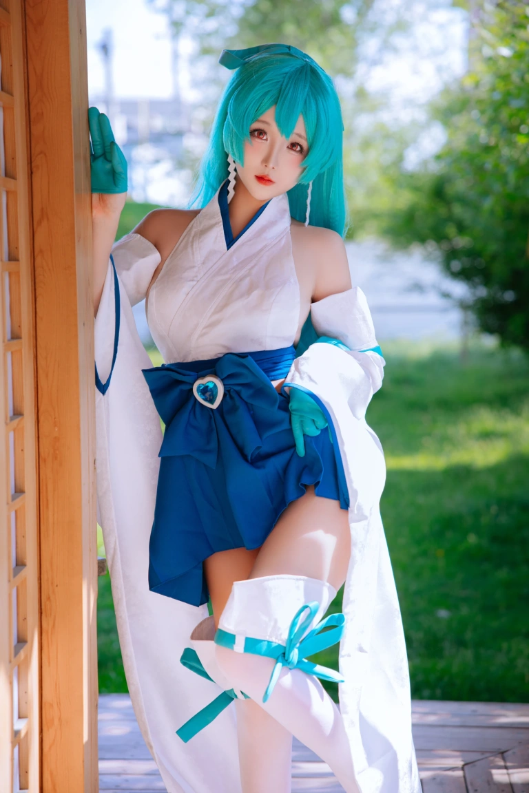 日奈娇(椎名莜)《水神小夜》主题写真：85张全套美图