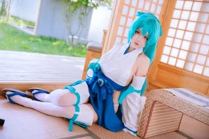 日奈娇(椎名莜)《水神小夜》主题写真：85张全套美图