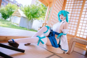 日奈娇(椎名莜)《水神小夜》主题写真：85张全套美图