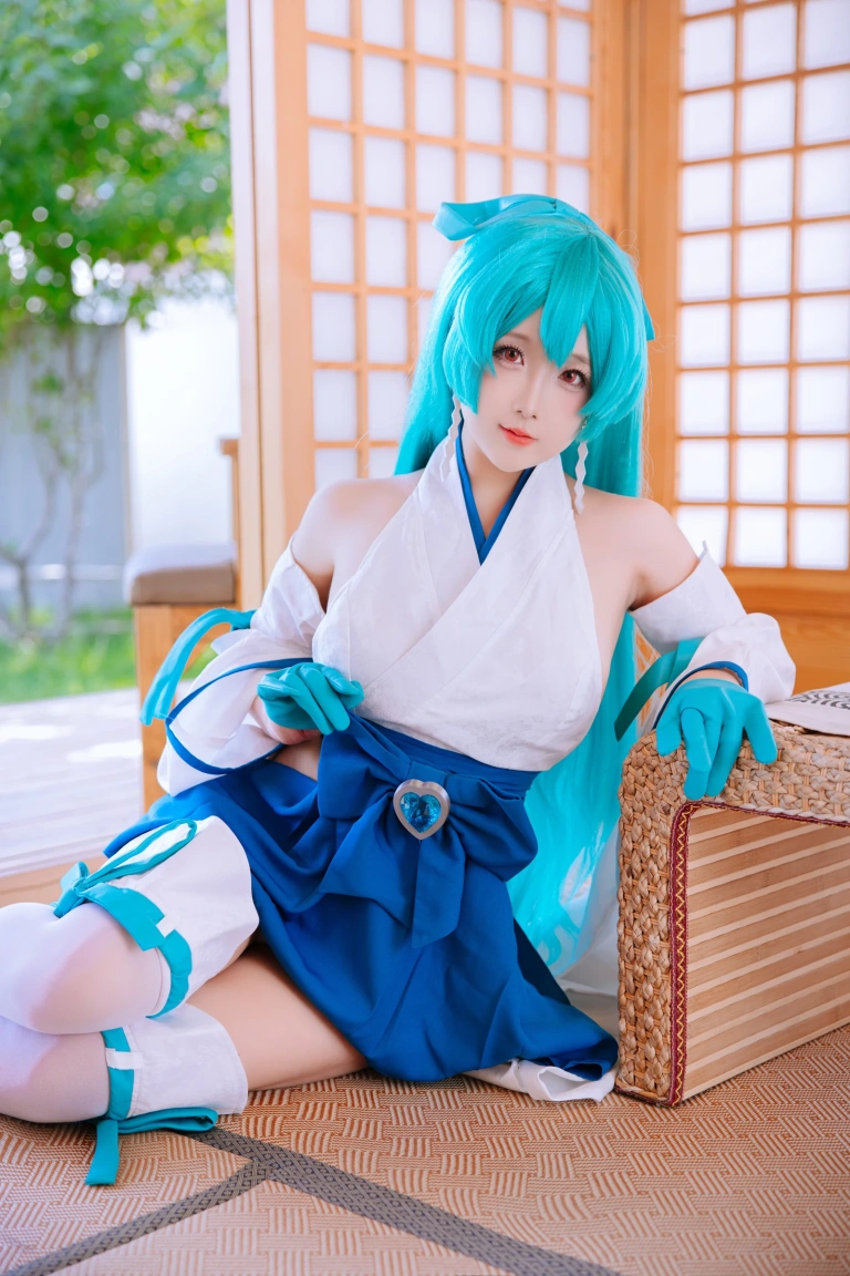日奈娇(椎名莜)《水神小夜》主题写真：85张全套美图
