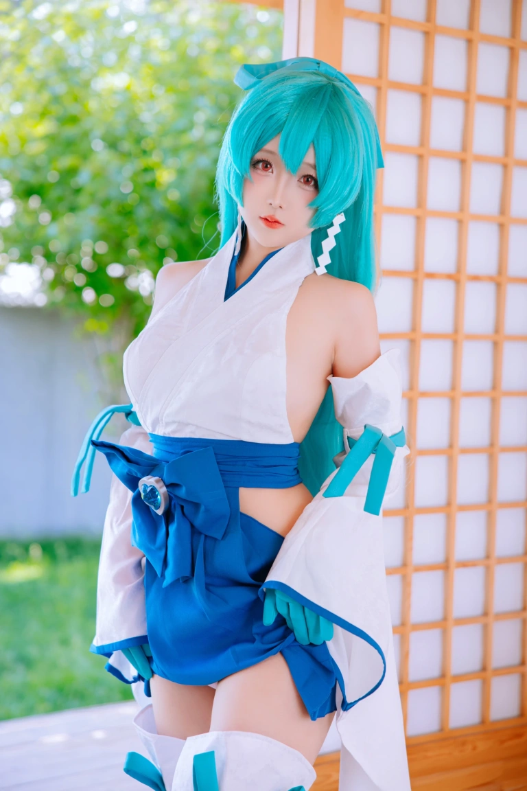 日奈娇(椎名莜)《水神小夜》主题写真：85张全套美图