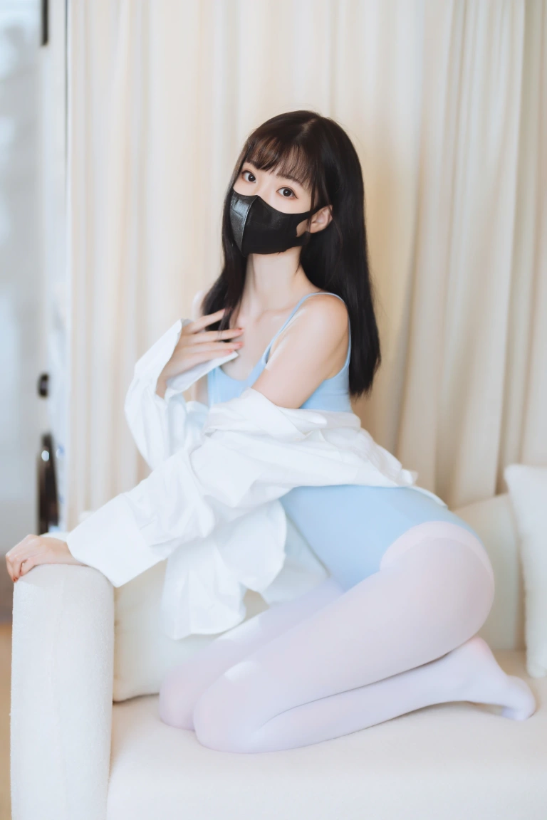 许岚《蓝色芭蕾》主题写真：40张全套美图