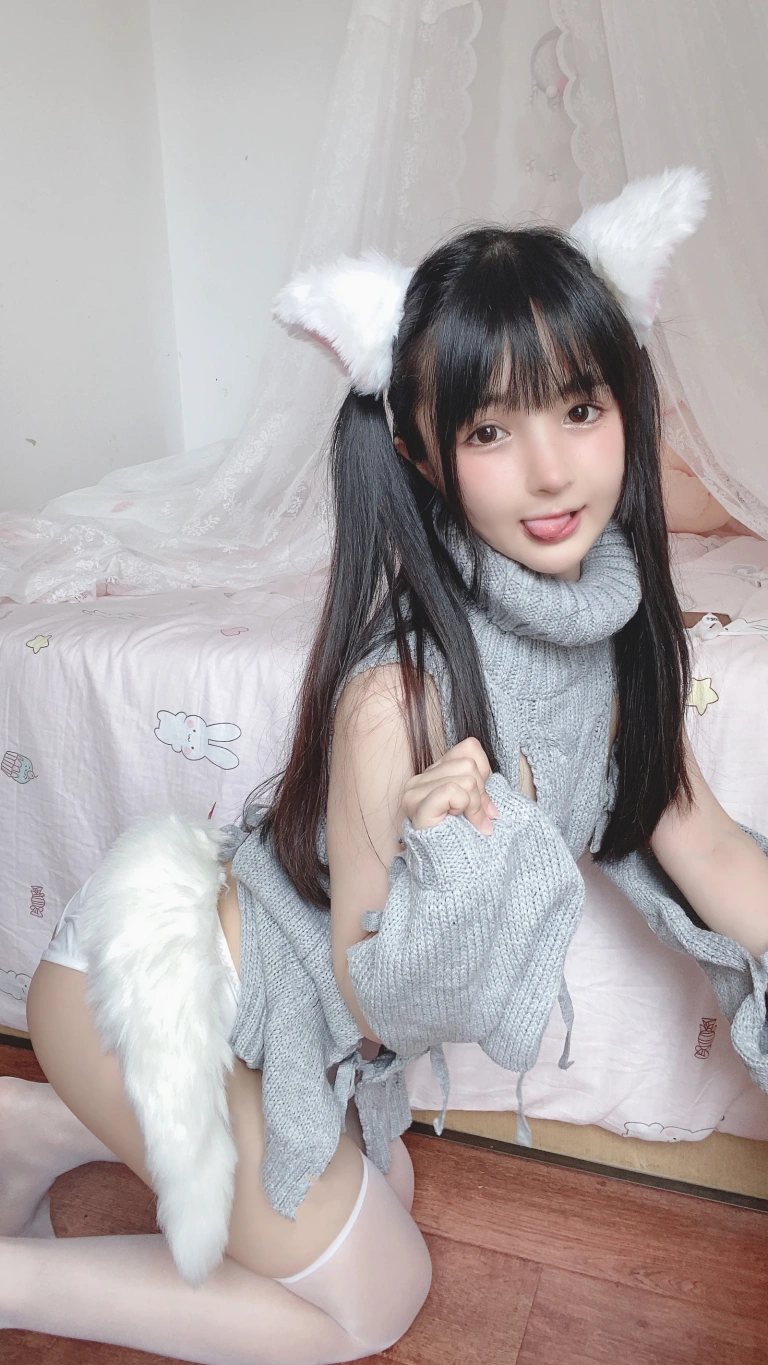 桜井宁宁《白猫》主题写真：50张全套美图，含1个视频