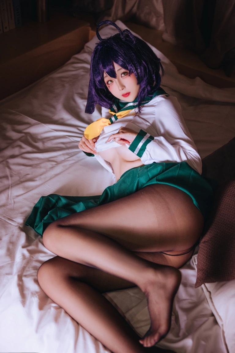 日奈娇(椎名莜)《柊舞缇娜JK》主题写真：44张全套美图