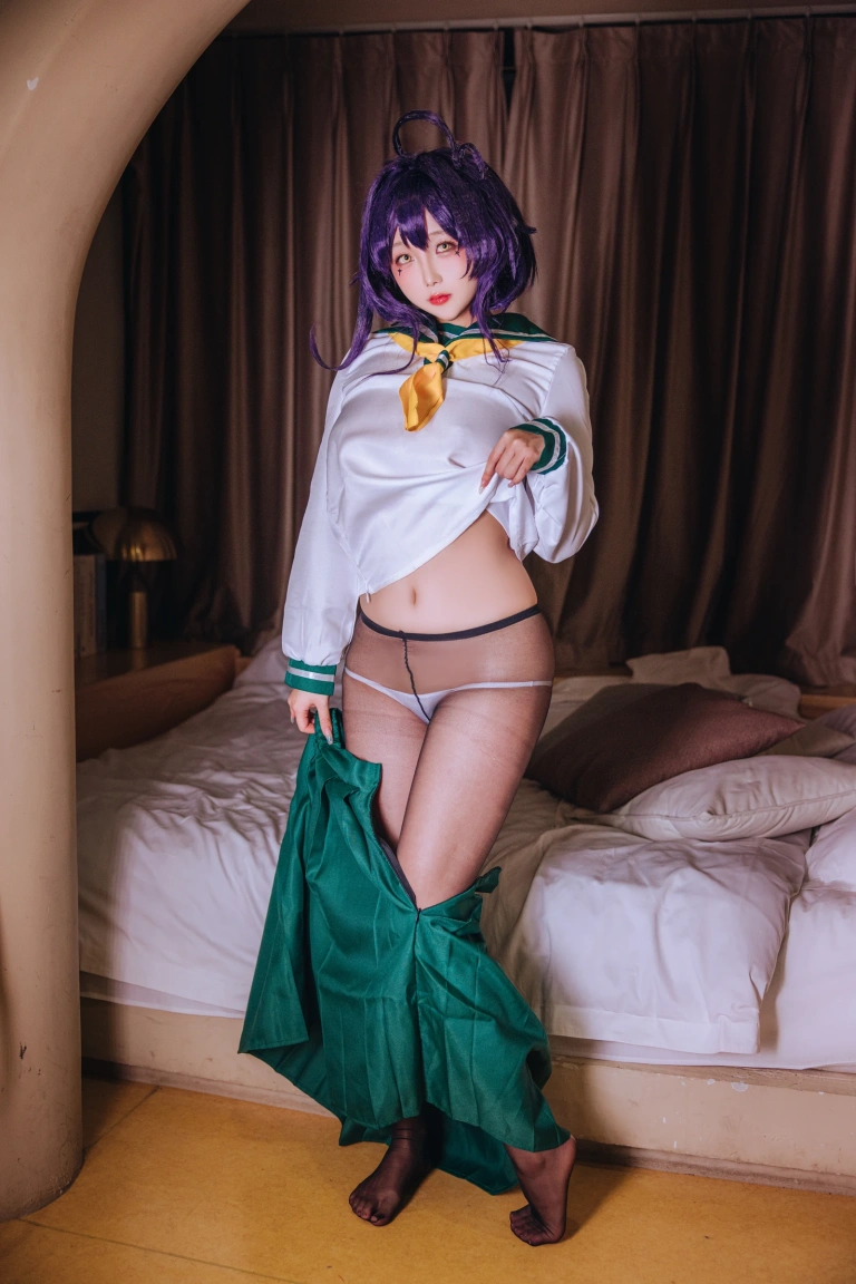 日奈娇(椎名莜)《柊舞缇娜JK》主题写真：44张全套美图