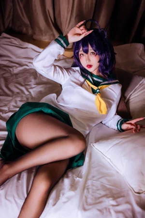 日奈娇(椎名莜)《柊舞缇娜JK》主题写真：44张全套美图