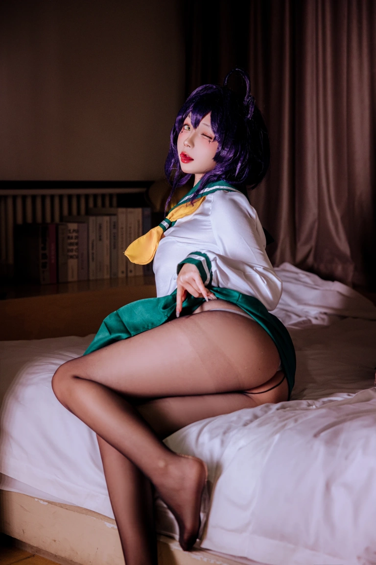 日奈娇(椎名莜)《柊舞缇娜JK》主题写真：44张全套美图