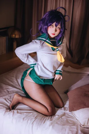 日奈娇(椎名莜)《柊舞缇娜JK》主题写真：44张全套美图
