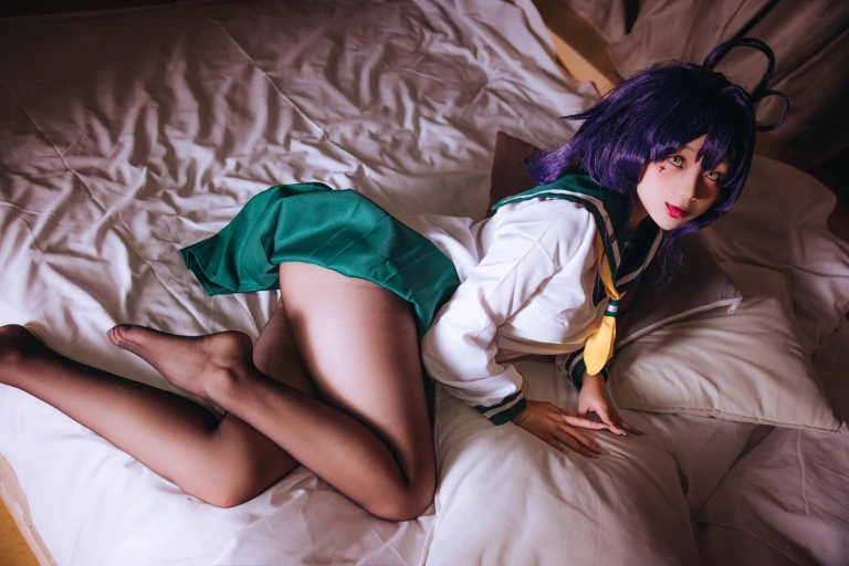 日奈娇(椎名莜)《柊舞缇娜JK》主题写真：44张全套美图