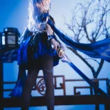 桜桃喵《刻晴》主题写真：29张全套美图