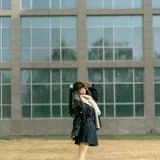 蠢沫沫《沫沫真爱版 秋季JK》主题写真：19张全套美图