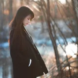 桜桃喵《2023年12月 融雪》主题写真：14张全套美图