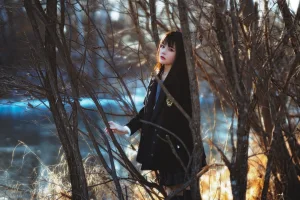 桜桃喵《2023年12月 融雪》主题写真：14张全套美图