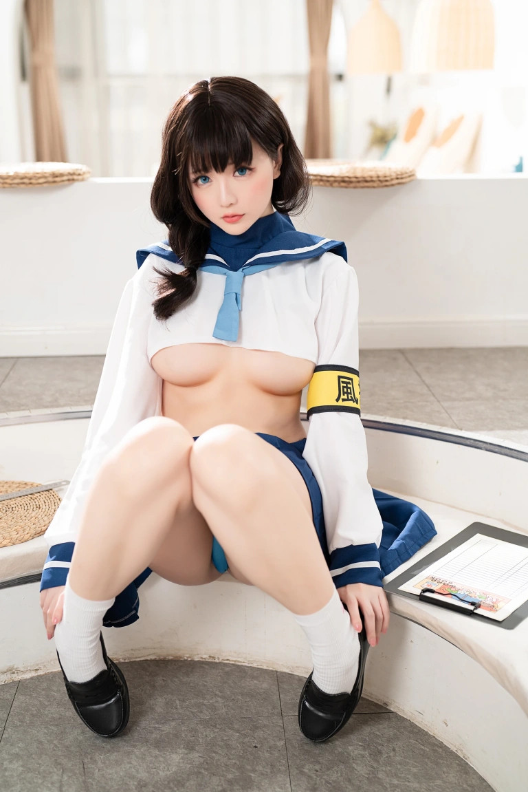 星之迟迟《2022年正片合集 风纪委员》主题写真：110张全套美图，含2个视频