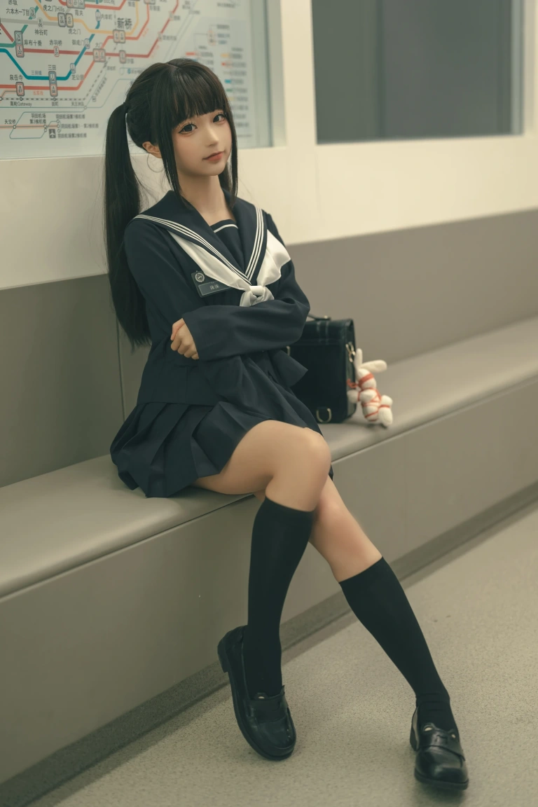 蠢沫沫《任务》主题写真：150张全套美图