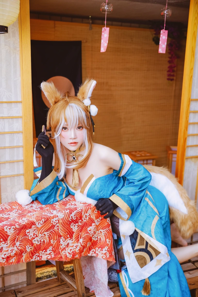 桜桃喵《2023年12月 希娜小姐》主题写真：46张全套美图，含2个视频