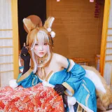 桜桃喵《2023年12月 希娜小姐》主题写真：46张全套美图，含2个视频