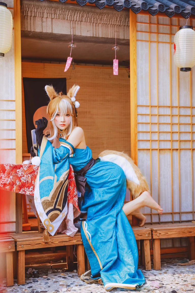 桜桃喵《2023年12月 希娜小姐》主题写真：46张全套美图，含2个视频
