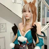 桜桃喵《2023年12月 希娜小姐》主题写真：46张全套美图，含2个视频