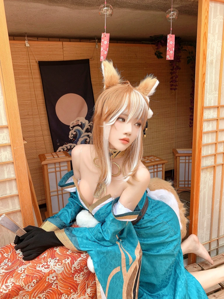 桜桃喵《2023年12月 希娜小姐》主题写真：46张全套美图，含2个视频