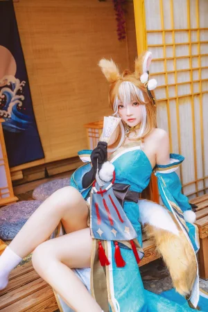 桜桃喵《2023年12月 希娜小姐》主题写真：46张全套美图，含2个视频