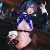 日奈娇(椎名莜)《柴郡魔术师》主题写真：80张全套美图