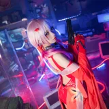 果咩酱《楪祈 电子图》主题写真：25张全套美图
