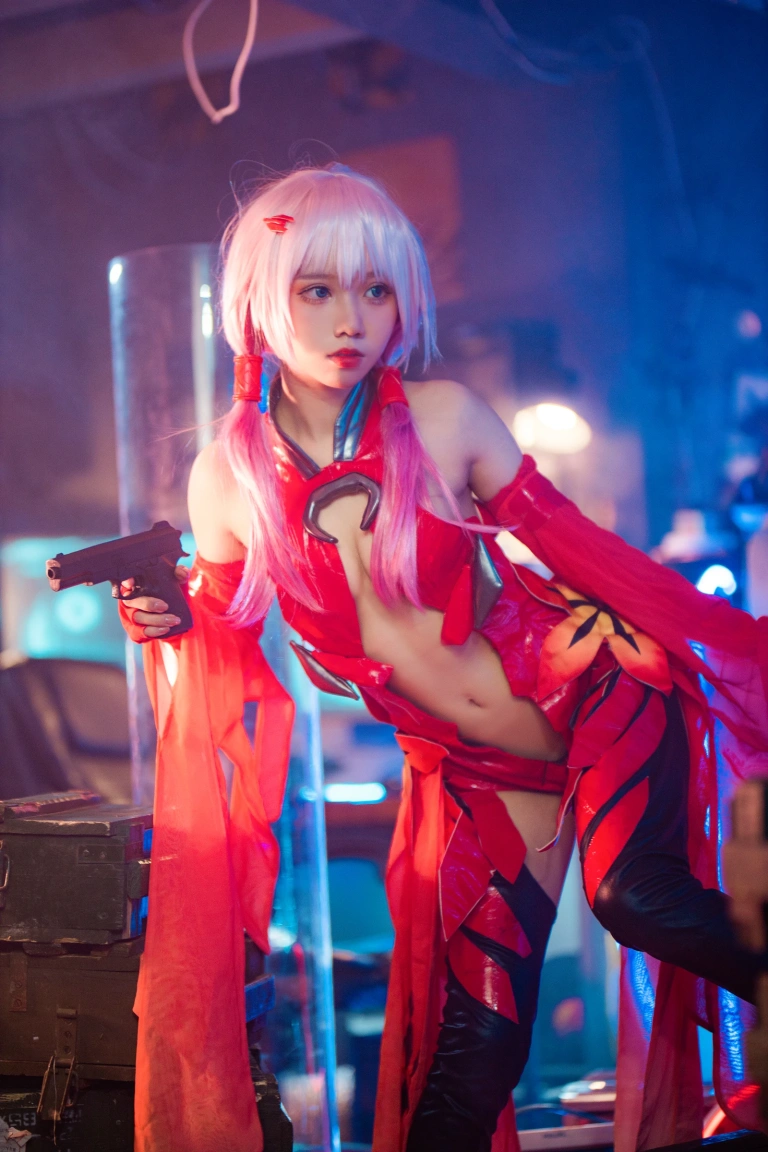 果咩酱《楪祈 电子图》主题写真：25张全套美图