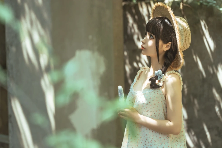 蠢沫沫《乡下妹妹》主题写真：125张全套美图