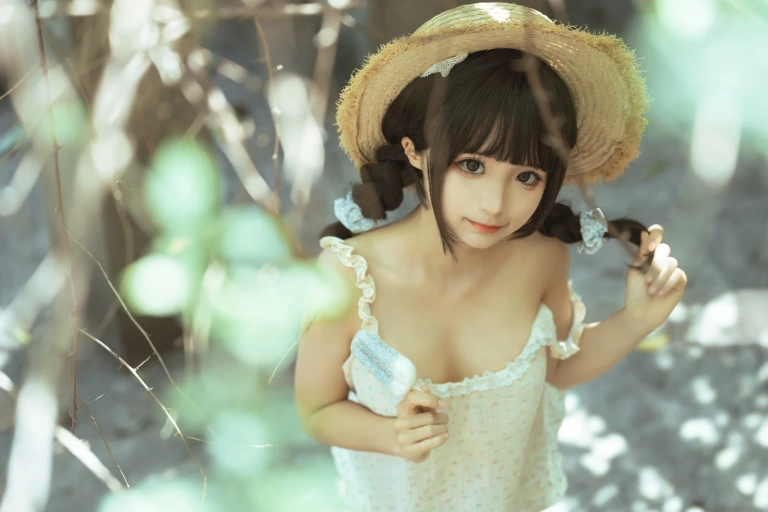 蠢沫沫《乡下妹妹》主题写真：125张全套美图