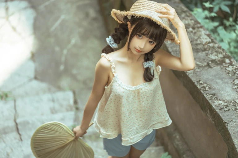 蠢沫沫《乡下妹妹》主题写真：125张全套美图