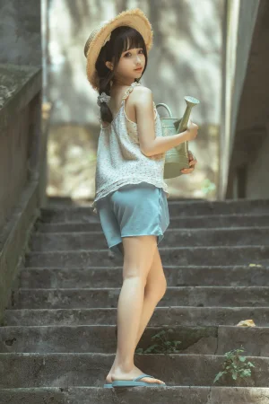 蠢沫沫《乡下妹妹》主题写真：125张全套美图