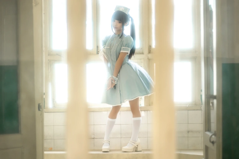 蠢沫沫《小护士》主题写真：140张全套美图
