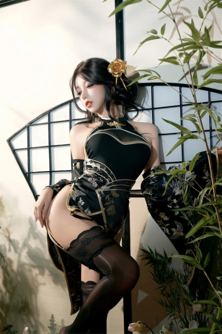 过期米线线喵《侑子小姐》主题写真：49张全套美图
