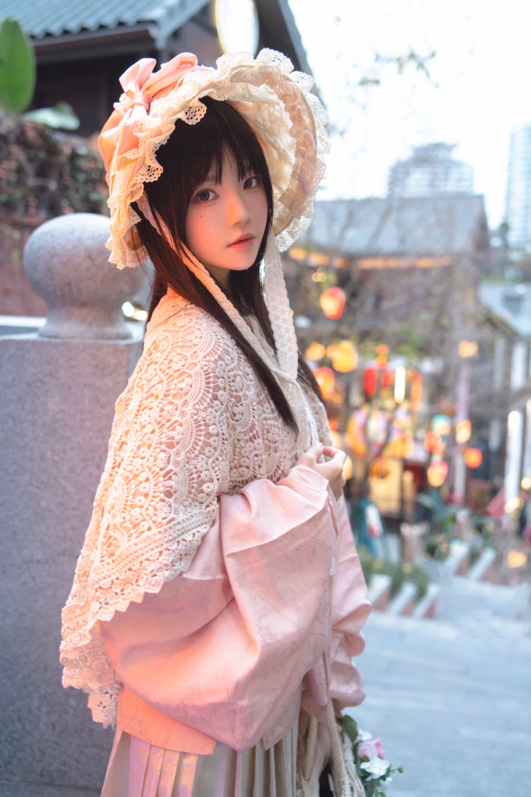 桜桃喵《龙年大吉》主题写真：11张全套美图