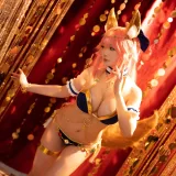 星之迟迟《2022月度计划 7月套图B FGO-玉藻前舞娘》主题写真：36张全套美图