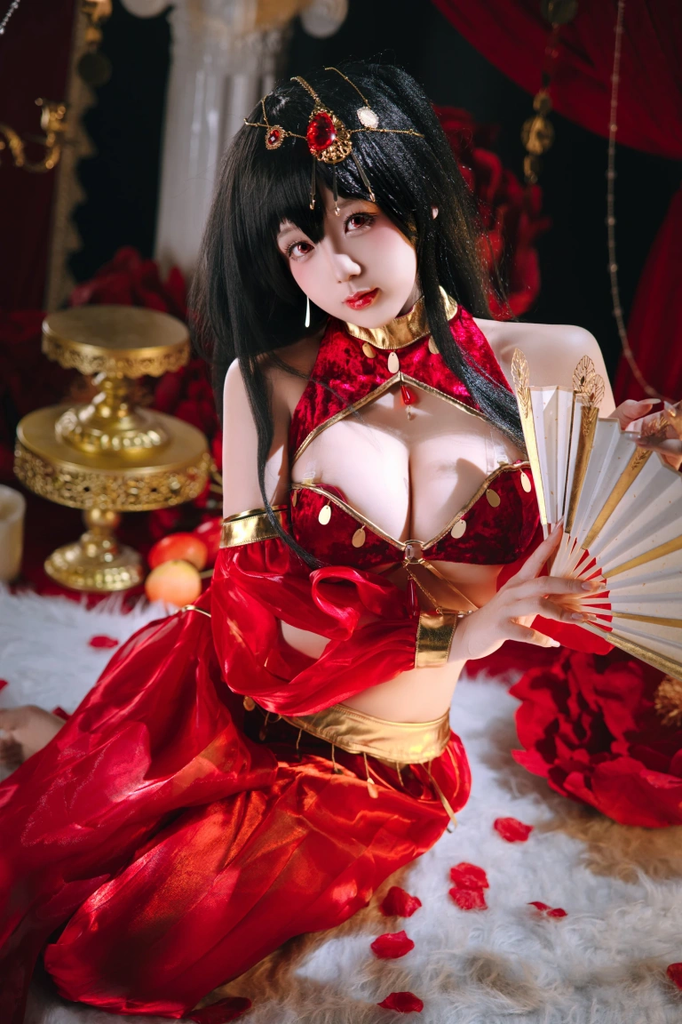 日奈娇(椎名莜)《大凤舞姬》主题写真：100张全套美图