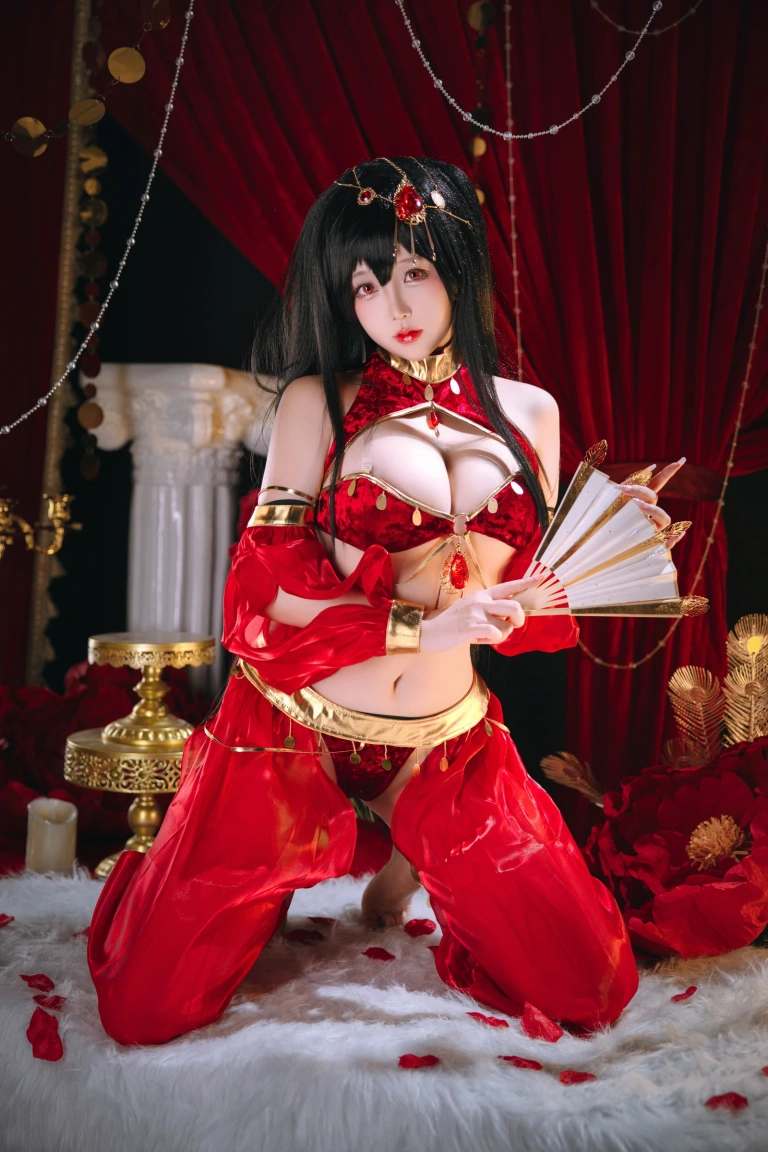 日奈娇(椎名莜)《大凤舞姬》主题写真：100张全套美图