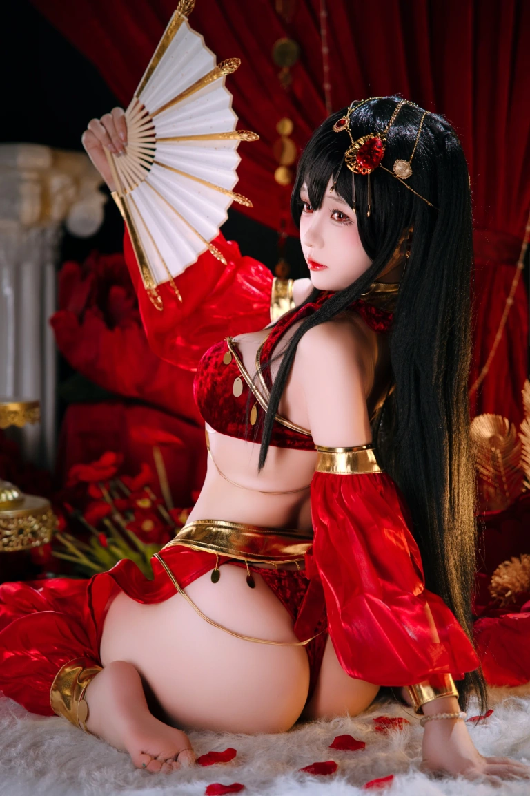 日奈娇(椎名莜)《大凤舞姬》主题写真：100张全套美图
