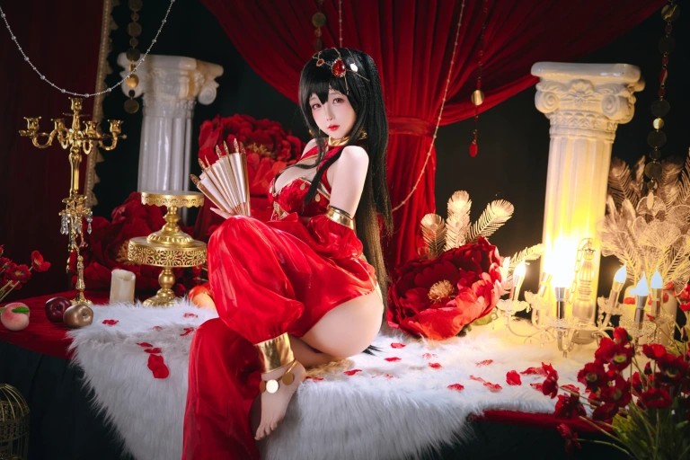 日奈娇(椎名莜)《大凤舞姬》主题写真：100张全套美图