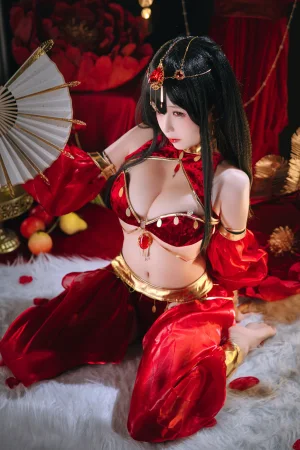 日奈娇(椎名莜)《大凤舞姬》主题写真：100张全套美图
