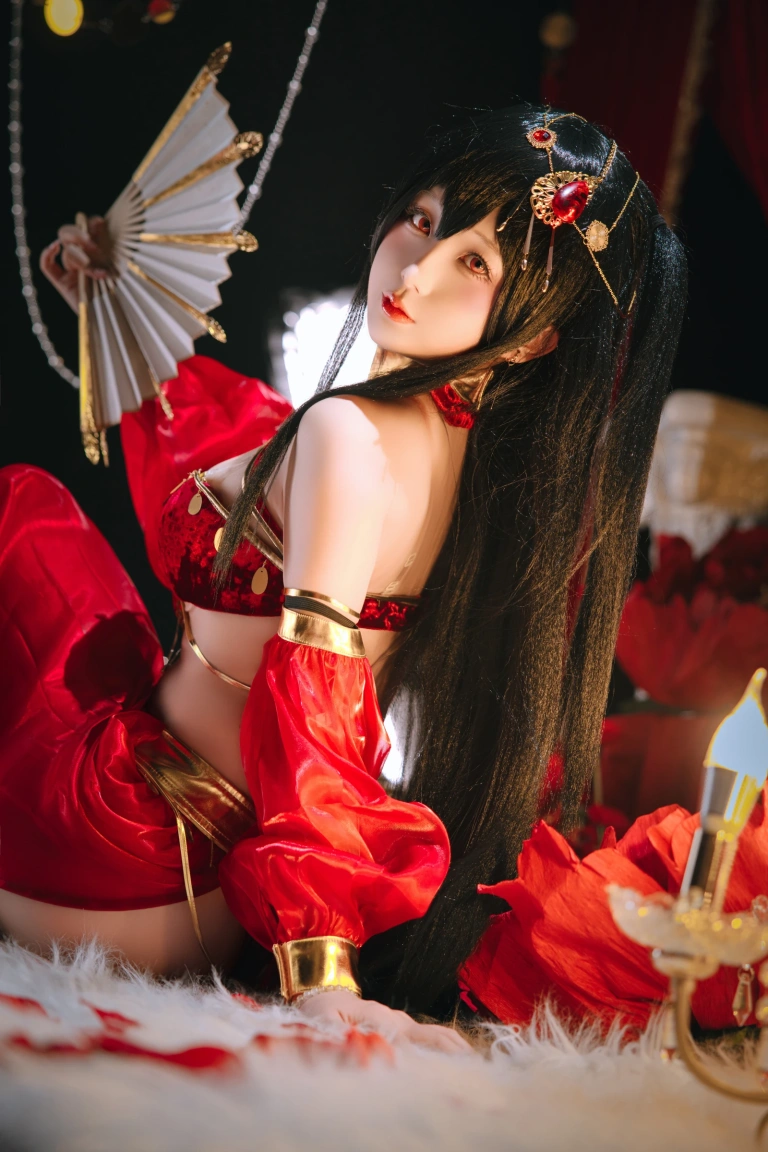 日奈娇(椎名莜)《大凤舞姬》主题写真：100张全套美图