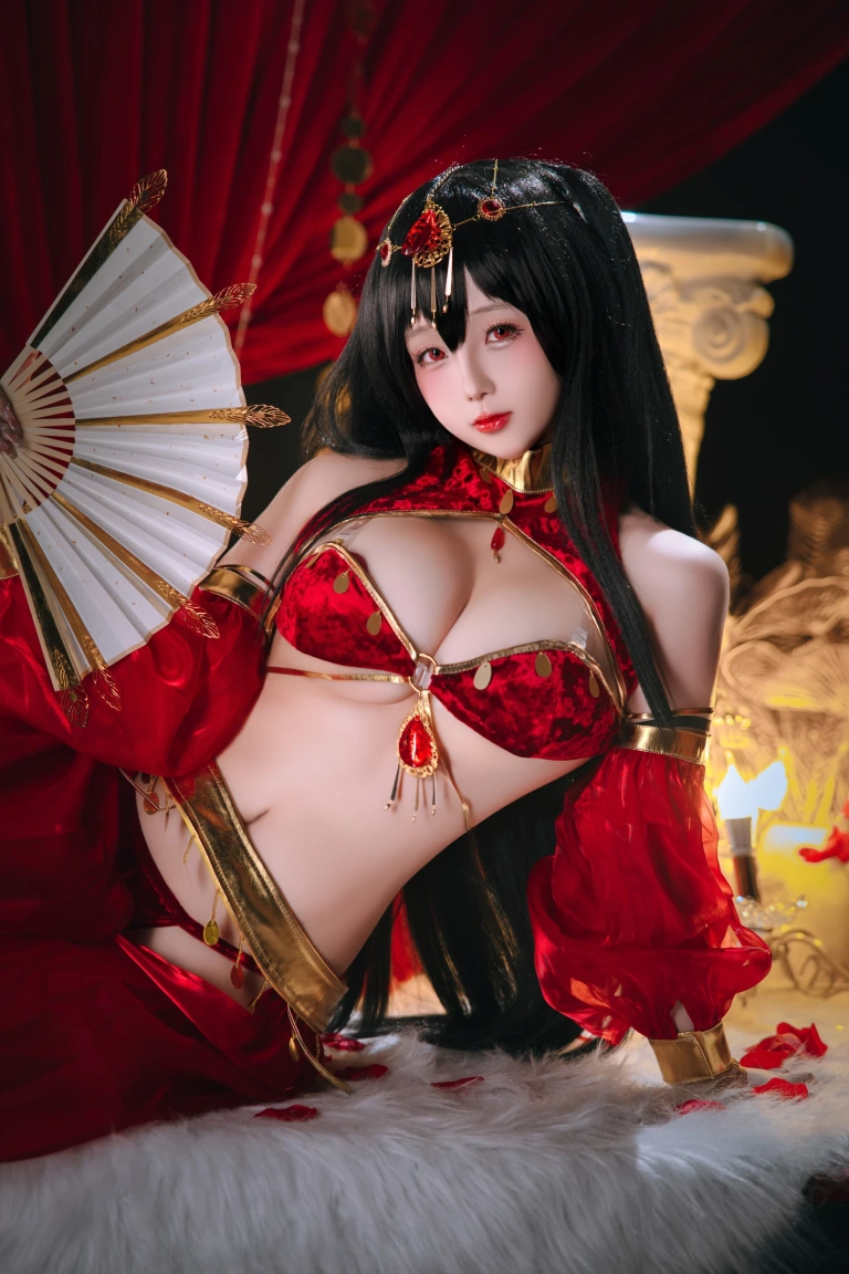 日奈娇(椎名莜)《大凤舞姬》主题写真：100张全套美图