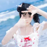 桜桃喵《雪顶冰淇淋》主题写真：17张全套美图