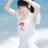 桜桃喵《雪顶冰淇淋》主题写真：17张全套美图