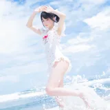 桜桃喵《雪顶冰淇淋》主题写真：17张全套美图