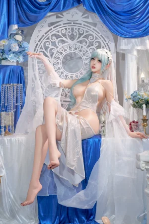 过期米线线喵《忏悔录》主题写真：66张全套美图